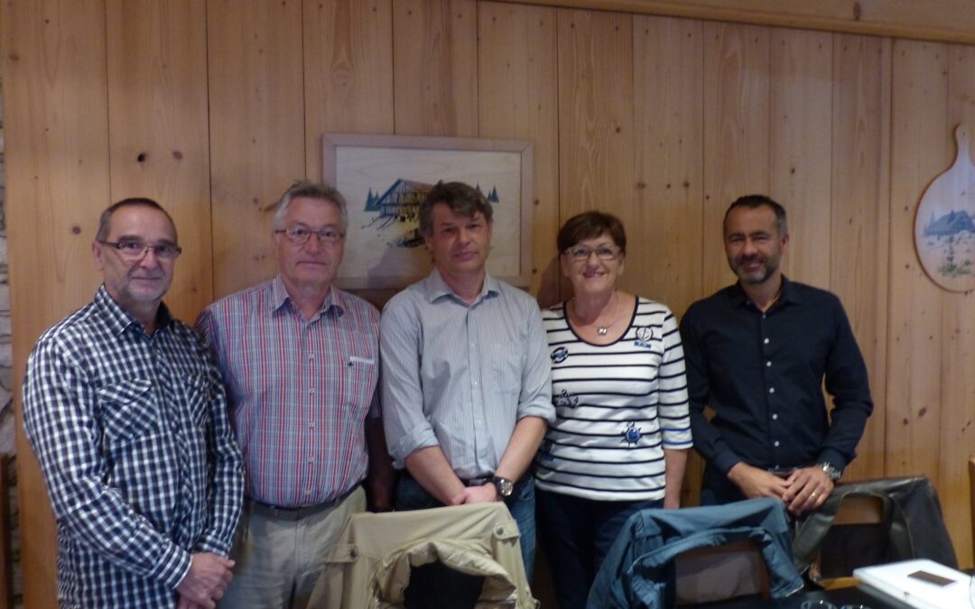 Les nouveaux membres du bureau du GE-EST